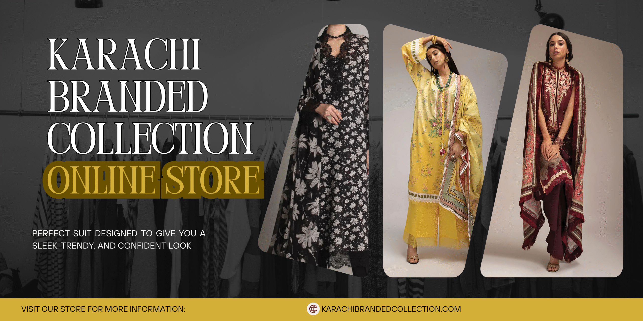 Black Red Minimalist Fashion Product Introduction Landscape Banner (2)